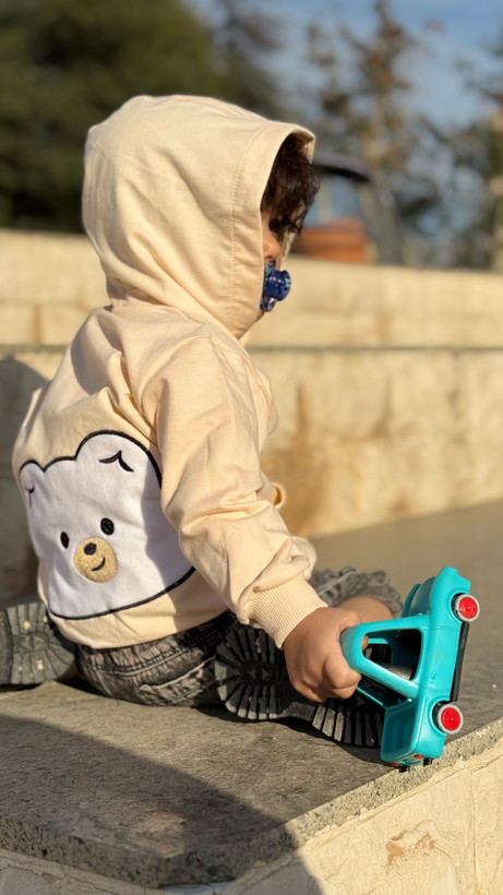 هودی تدی لاکرا دار باران مناسب ۳ماه تا 3 سال